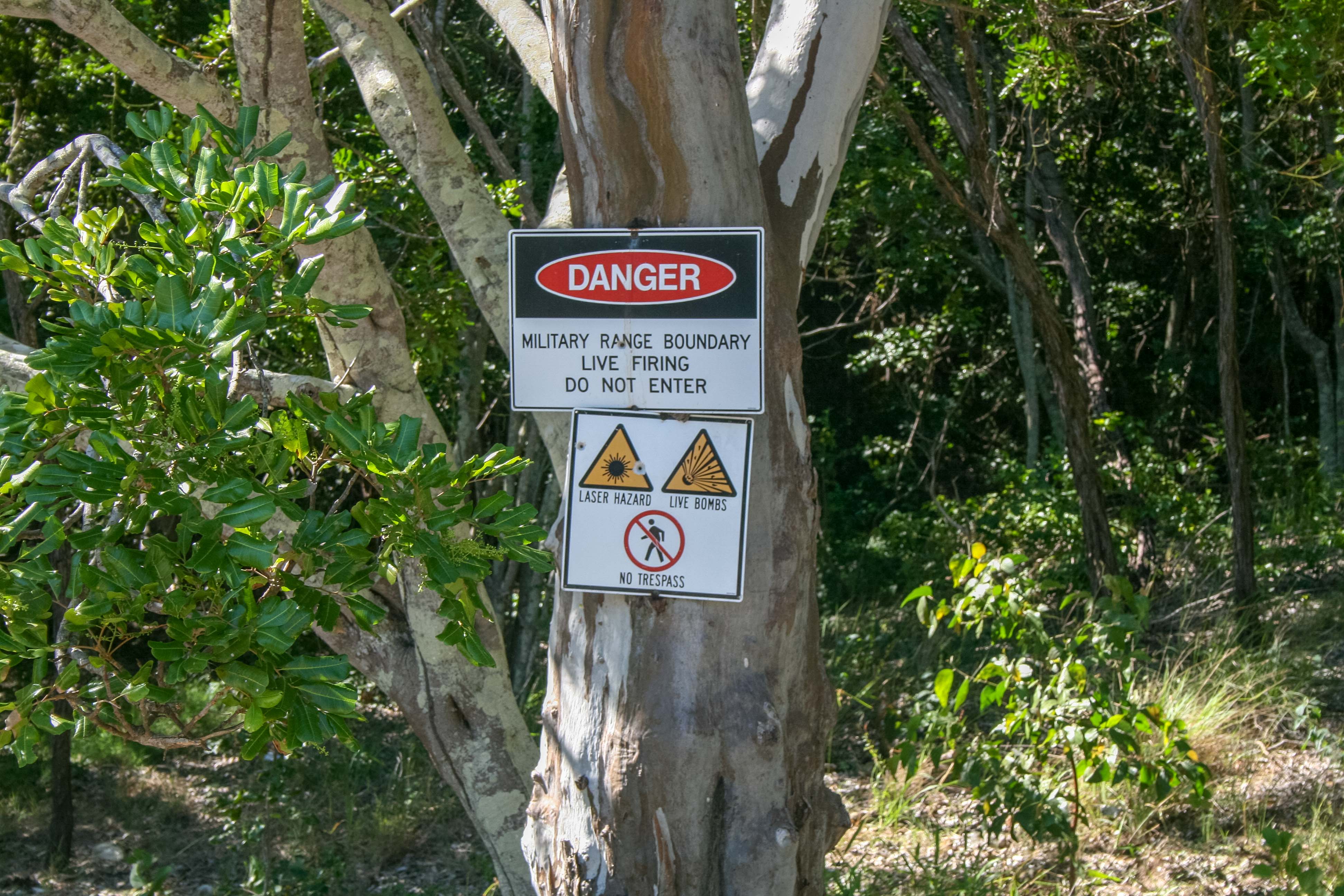 Pearl Bay is part of the Shoalwater Bay Training Area